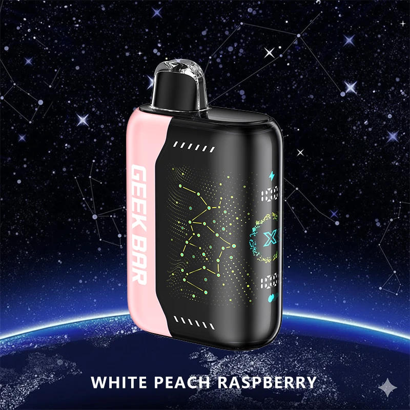 GEEK BAR Pulse X 25000 一次性電子煙 白桃覆盆莓 口味