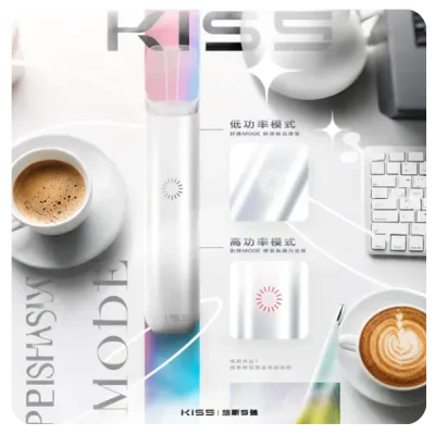KIS5鎧斯5號電子煙主機 KISS 雙模式波波桿 顏色 宇宙白