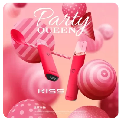 KIS5鎧斯5號電子煙主機 KISS 雙模式波波桿 顏色 寶寶紅